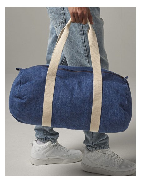BAG-BG646-Denim Barrel Bag 2
